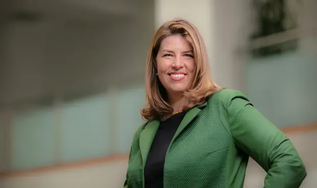 Photo portrait of LJI Professor, President and CEO Erica Ollmann Saphire, Ph.D., MBA