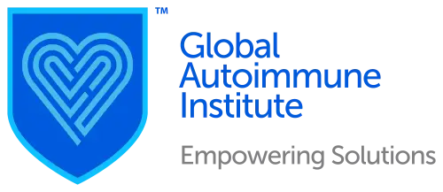 Logo for Global Autoimmune Institute. Tagline reads: "Empowering Solutions"